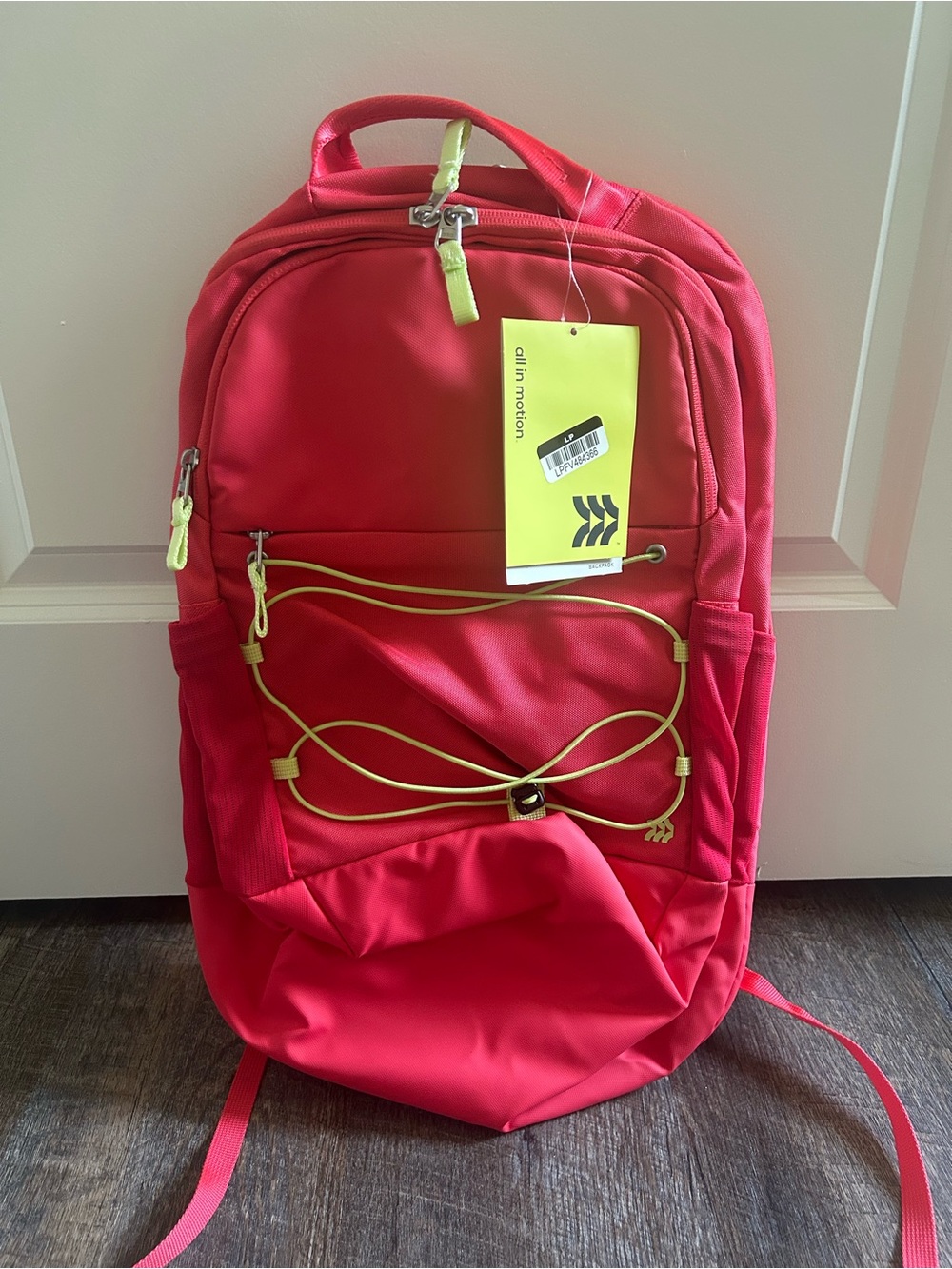 All in Motion Sporty 19" Pink Backpack - NWT